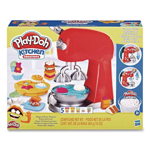 Play-Doh Kitchen Creations Magical Mixer Playset, Assorted Colors