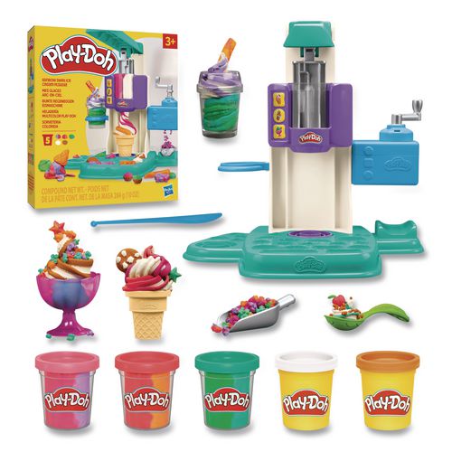 Play-Doh Rainbow Swirl Ice Cream Playset