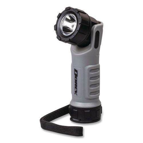 Pro Swivel Head Work Light, 3 AAA Batteries (Included), Gray