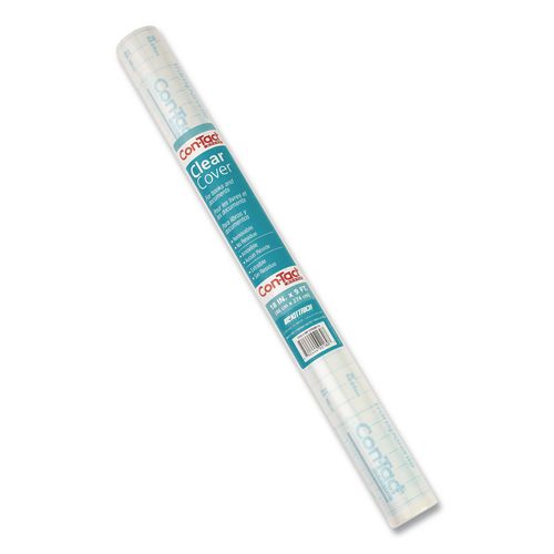 Clear Cover Self-Adhesive Laminating Film Roll, 18" x 9 ft, Matte Clear