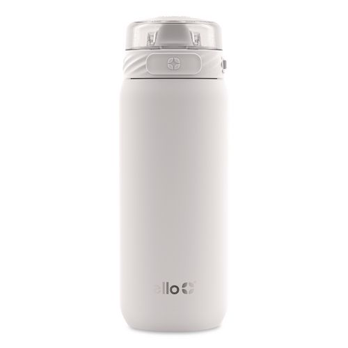 Cooper Stainless Steel Double Wall Insulated Water Bottle, 18 oz, White