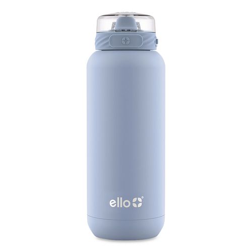 Cooper Stainless Steel Vacuum Insulated Water Bottle, 32 oz, Halogen Blue