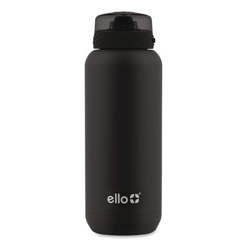 Cooper Stainless Steel Vacuum Insulated Water Bottle, 32 oz, Black