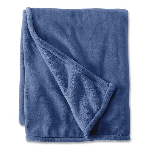 Wicked Plush Throw, 60 x 80, Deep Blue