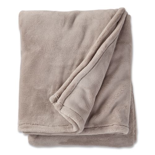Wicked Plush Throw, 60 x 80, Woodsmoke