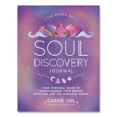 Zenned Out Soul Discovery Journal, Purple Cover, (160) 8 x 6 Sheets