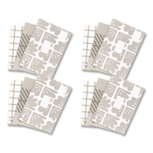 Designer Self-Sealing Bubble Mailer, #5, Self-Adhesive Closure, 10.5 x 15, Taupe, 12/Pack