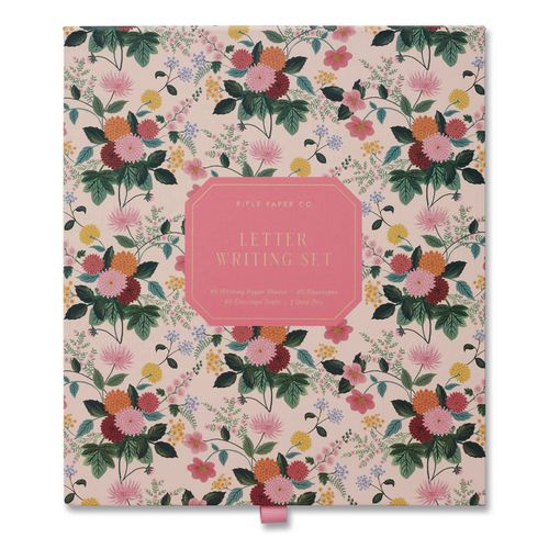 Dahlia Everyday Stationery Kit, Paper, Envelopes, Envelope Seals, Pen