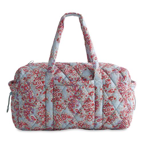 Large Original Nylon Carry-On Duffel, 22 x 11.5 x 11.5, Paisley Bouquet