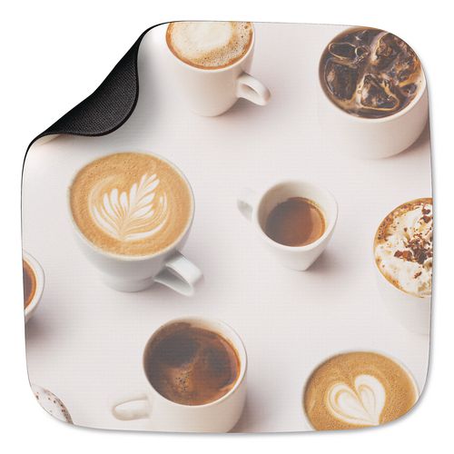 Non-Skid Mouse Pad, Coffee Shop