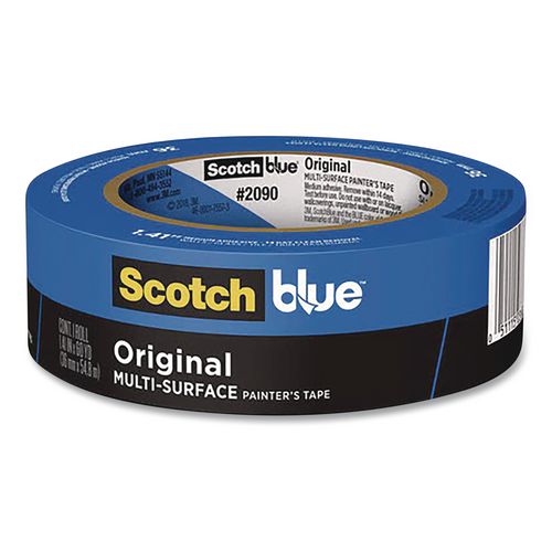 Original Multi-Surface Painter's Tape, 3" Core, 1.41" x 60 yd, Blue