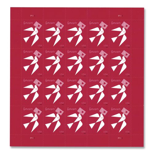 1 oz First-Class Forever Stamps, Love, 20/Pack