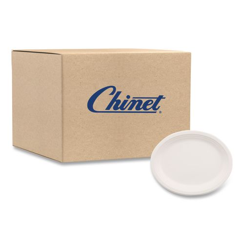 Classic Paper Dinnerware, Platter, 9.75 x 12.5, White, 500/Carton
