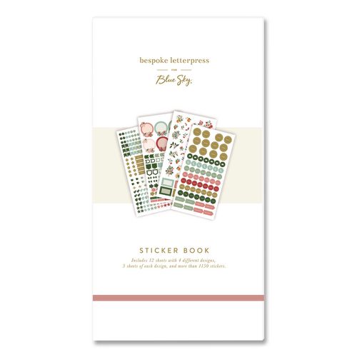 Bespoke Letterpress Stickers, Assorted Sizes/Designs/Colors, 1,150/Pack
