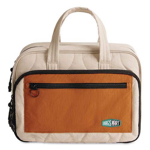 Walker Toiletry Bag, 9.1 x 4.3 x 12.6, Tangerine