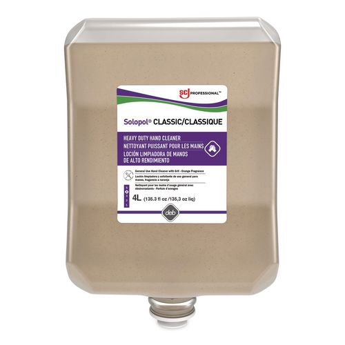 Solopol Classic Heavy Duty Hand Cleaner Refill, Citrus, 4 L Refill, 4/Carton