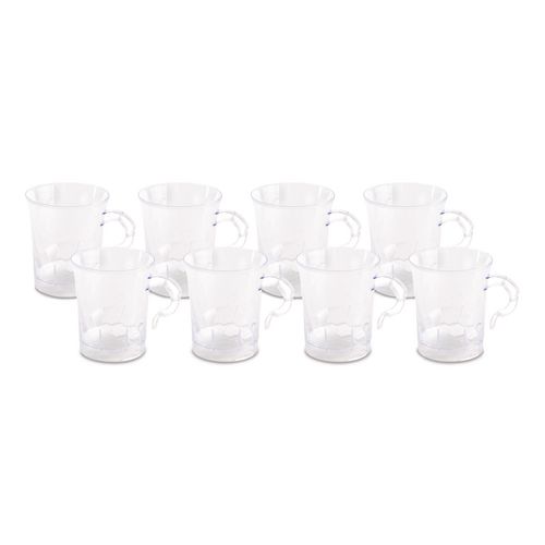 Classicware Coffee Mug, 8 oz, Clear, 192/Carton