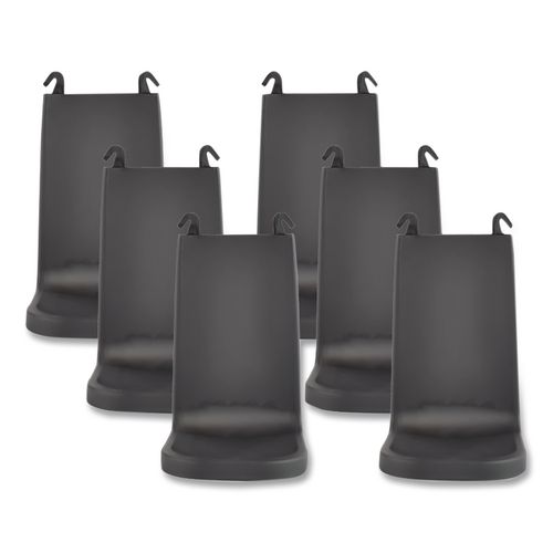IntelliCare Dispenser Drip Tray, 8.58 x 7.32 x 12.44, Black, 6/Carton