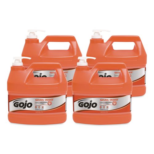 NATURAL ORANGE Pumice Hand Cleaner, Citrus Scent, 1 gal, 4/Carton