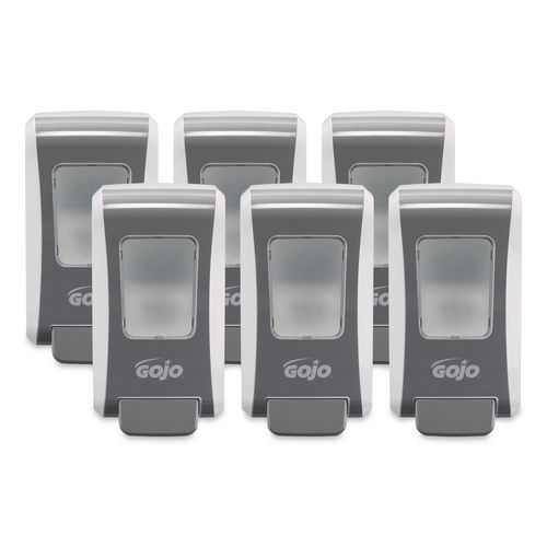 FMX-20 Soap Dispenser, 2 L, 6.5 x 4.7 x 11.7, White/Gray, 6/Carton