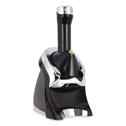 Yonanas Deluxe Vegan Non-Dairy Frozen Fruit Soft Serve Dessert Maker, Black
