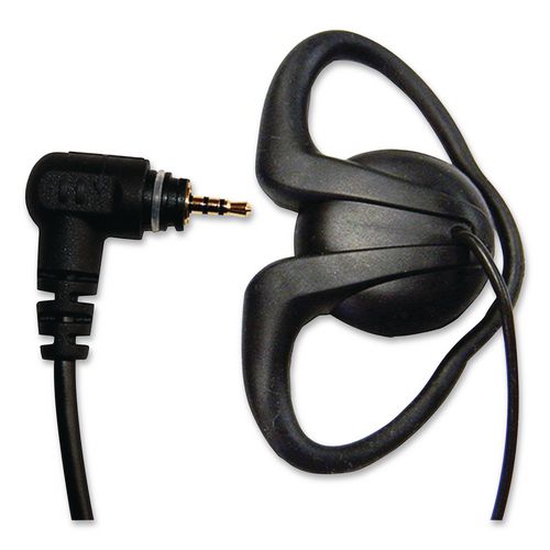 Monaural Earhook Headset with D Ring Earpiece