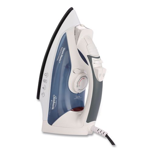 Hospitality GreenSense Full-Sized Auto-Off Iron, 200 W, White, 4/Carton