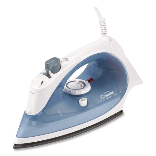 Hospitality GreenSense Steam Iron, 1,100 W, White/Blue