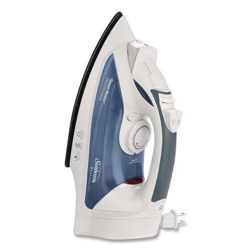 Hospitality GreenSense Full-Sized Auto Shut-off Retractable Cord Iron, 1,200 W, White