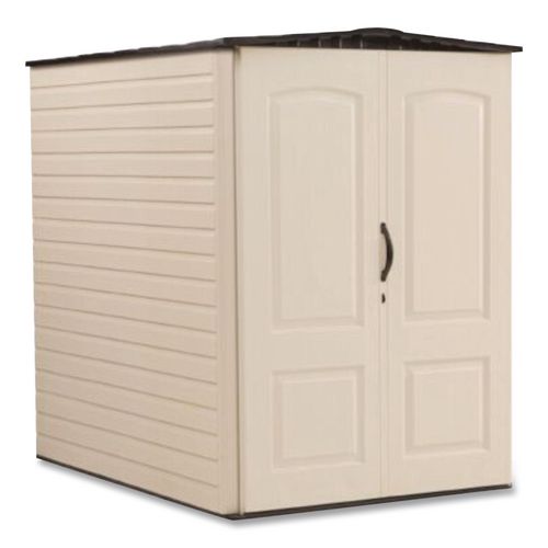 Vertical Storage Shed, 159 cu ft, 5 ft x 6 ft, Sandalwood