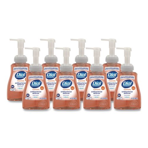 Antibacterial Defense Foaming Hand Wash, Original Scent, 10 oz Pump Bottle, 8/Carton