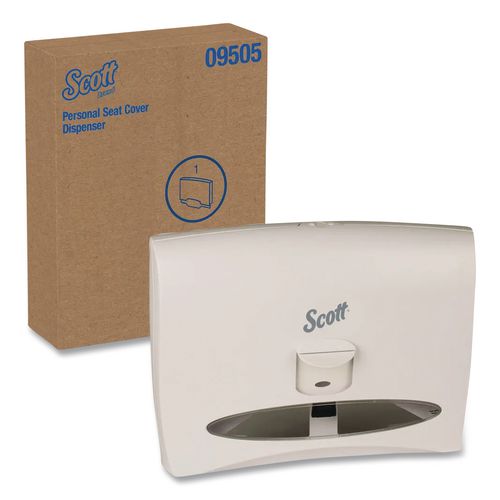 Personal Seat Cover Dispenser, 17.5 x 2.25 x 13.25, White