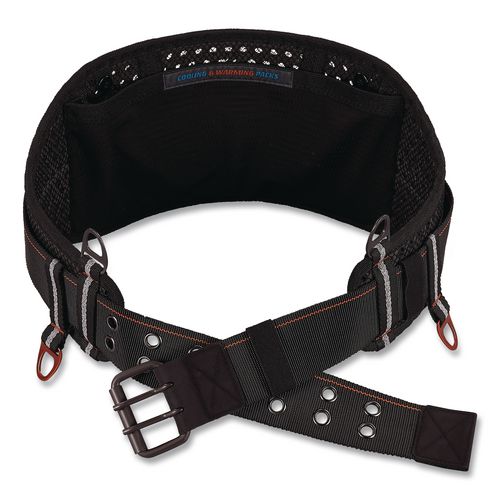 Arsenal 5557 7-Inch Padded Tool Belt - Tool Tethering Attachment Points, 30" to 40" Waist, X-Small/Small, Polyester, Black