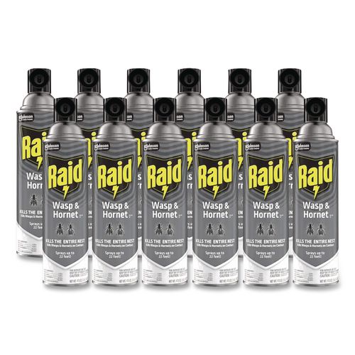 Wasp and Hornet Killer, 14 oz Aerosol Spray, 12/Carton