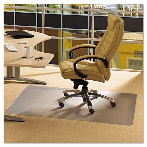 Floortex Cleartex AdvantageMat Phthalate-Free PVC Chair Mat for Carpets 