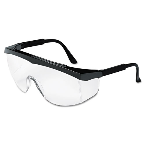 Blackjack Protective Eyewear, Chrome/clear