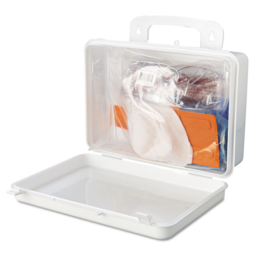 Image of Impact® Bloodborne Pathogen Cleanup Kit, 10 X 7 X 2.5, Osha Compliant, Plastic Case