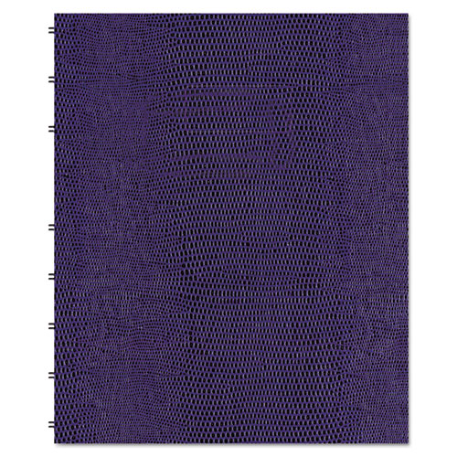 MiracleBind Notebook, 1 Subject, Medium/College Rule, Purple Cover, 9.25 x 7.25, 75 Sheets
