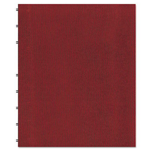 MIRACLEBIND NOTEBOOK, 1 SUBJECT, MEDIUM/COLLEGE RULE, RED COVER, 11 X 9.06, 75 SHEETS