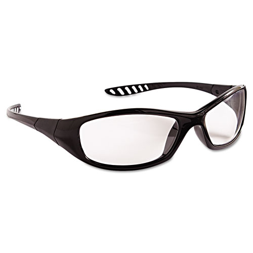 Image of Kleenguard™ V40 Hellraiser Safety Glasses, Black Frame, Clear Lens