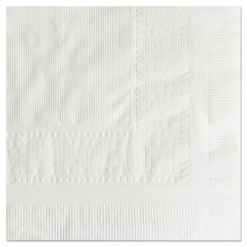 Hoffmaster 40 x 100' Linen-Like White Roll Table Cover