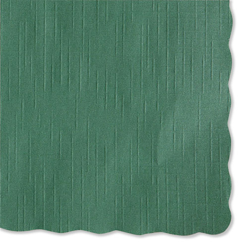 Solid Color Scalloped Edge Placemats HFM310528