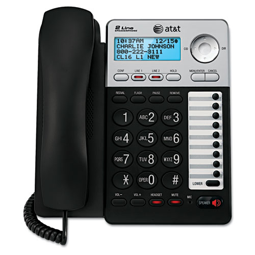 ML17929 Two-Line Corded Speakerphone