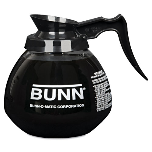 Bunn® 64 Oz. Glass Decanter, Black Handle