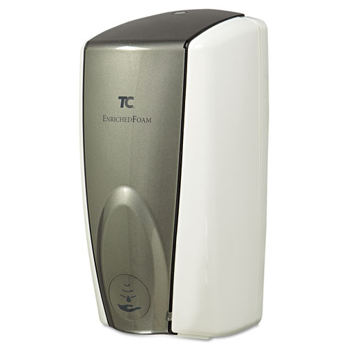 Rubbermaid® Commercial AutoFoam Touch-Free Dispenser, 1100mL, Black/Black Pearl