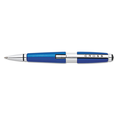 Image of Edge Gel Pen, Retractable, Medium 0.7 mm, Black Ink, Blue Barrel