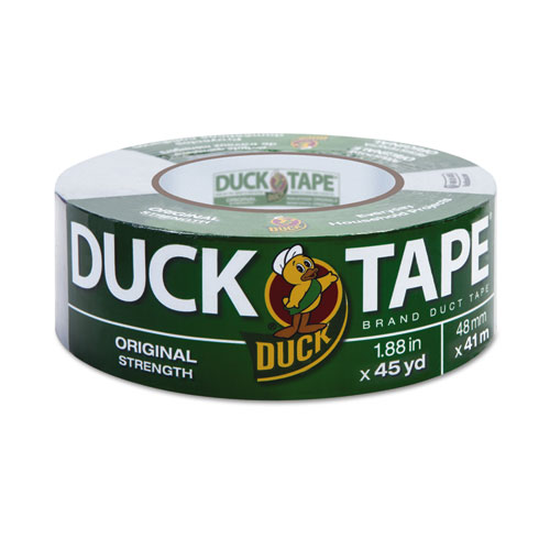 Duck® Basic Strength Duct Tape, 5.5mil, 1.88" x 30yd, 3" Core, Silver