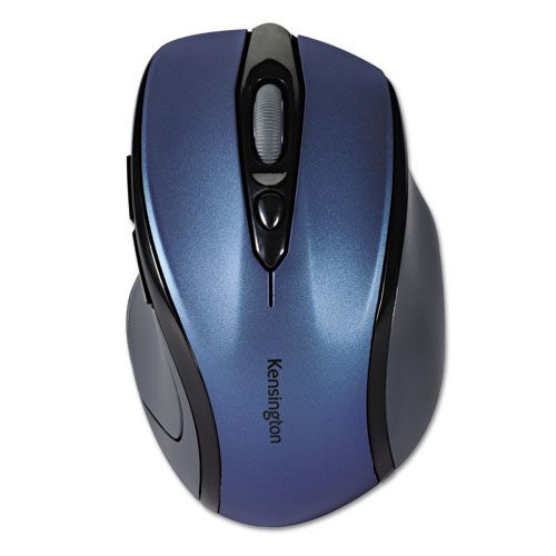 Image of Pro Fit Mid-Size Wireless Mouse, 2.4 GHz Frequency/30 ft Wireless Range, Right Hand Use, Sapphire Blue