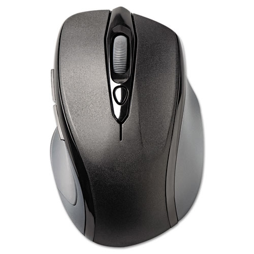 Kensington® Pro Fit Mid-Size Wireless Mouse, 2.4 GHz Frequency/30 ft Wireless Range, Right Hand Use, Black