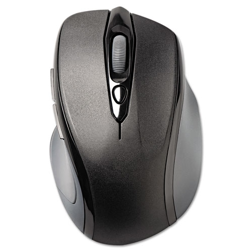 PRO FIT MID-SIZE WIRELESS MOUSE, 2.4 GHZ FREQUENCY/30 FT WIRELESS RANGE, RIGHT HAND USE, BLACK